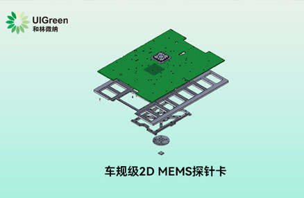 车规级2D MEMS探针卡，三温测试完成验收